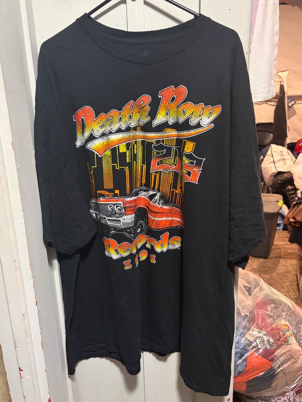Mens death row shirt size 4x